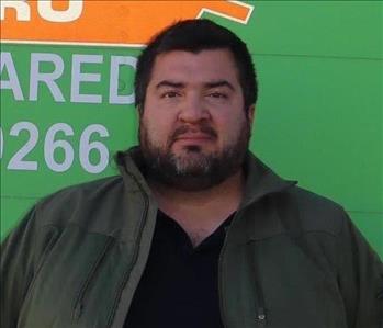 Joseph Wirsching, team member at SERVPRO of North Laredo